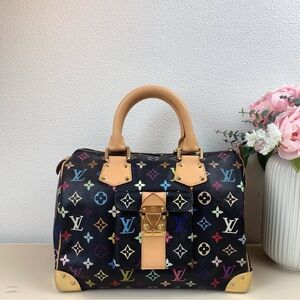 SOLDD!! Louis Vuitton Multicolor speedy 30